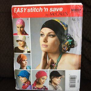 M9261 McCall's Easy Stitch Scarf Pattern NWOT